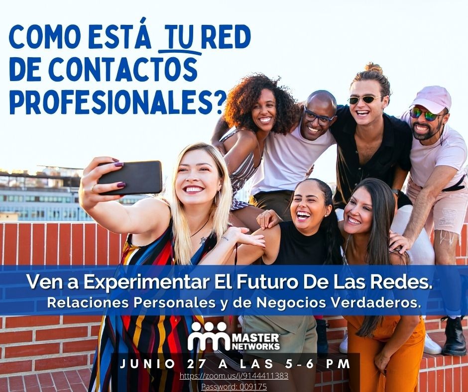 Networking_NY's tweet image. Nuestra primera Reunión informativa de quienes somos y como podemos crecer, personal y profesional.
Hoy a las 5pm ET
Te esperamos!!
NY Redes Latinas Para Empresarios

#Wearemasternetworks #networkforlife