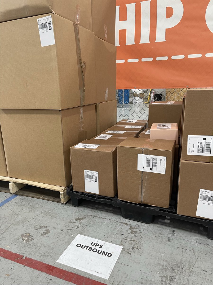pack_dash's tweet image. Big day for UPS outbound! Not normally this much UPS volume with out other carrier rates, but it’s good to see nonetheless!