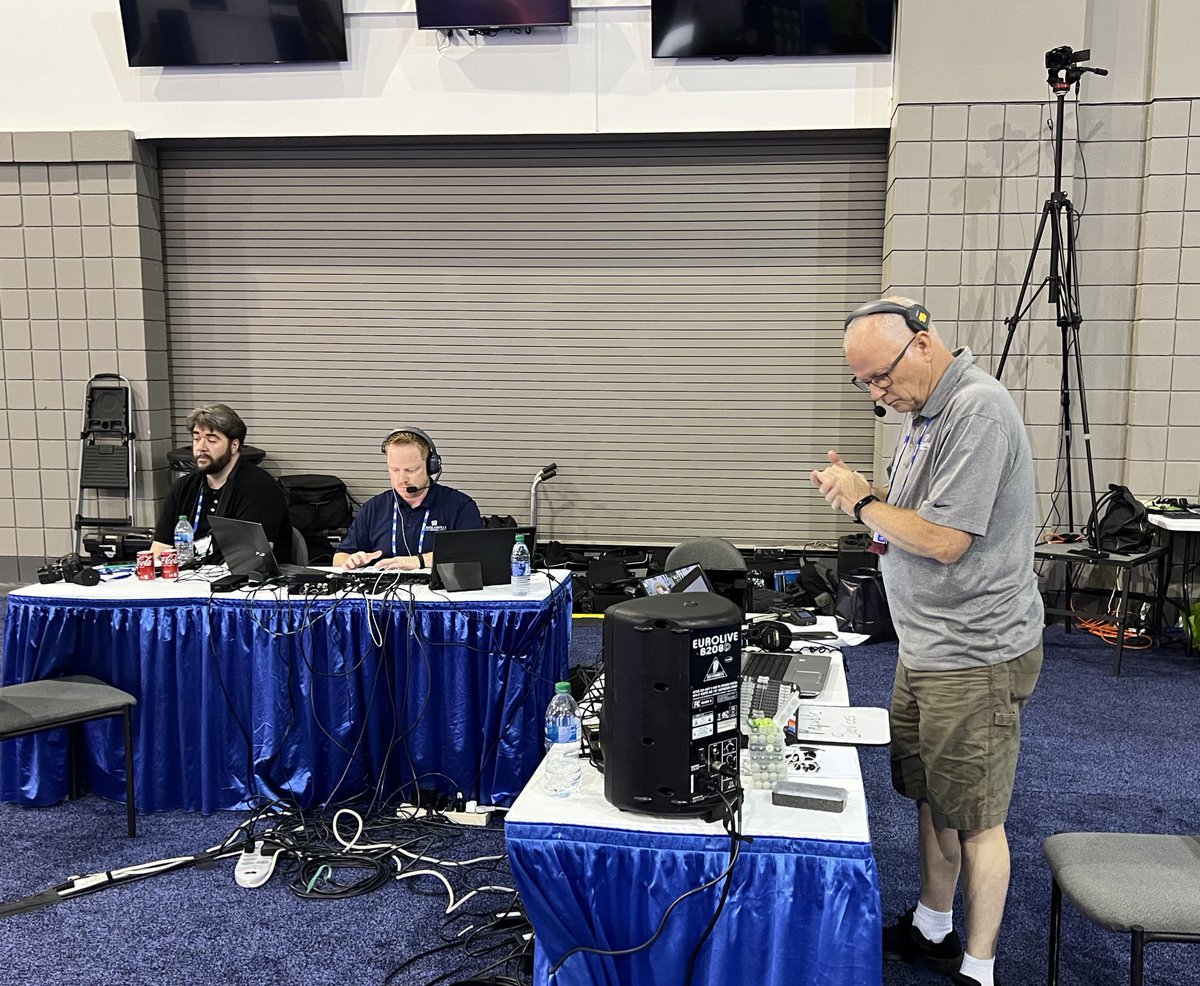 latishabgray's tweet photo. Behind the scenes. Behind the magic. ๐ฅ ๐ธ โญ๏ธ Congrats to the GMA comms staff and @DvilleImpact partners for making magic happen at the 2022 GMA Annual Convention! #LiveintheHall #GACities https://t.co/kqSUx5NopG