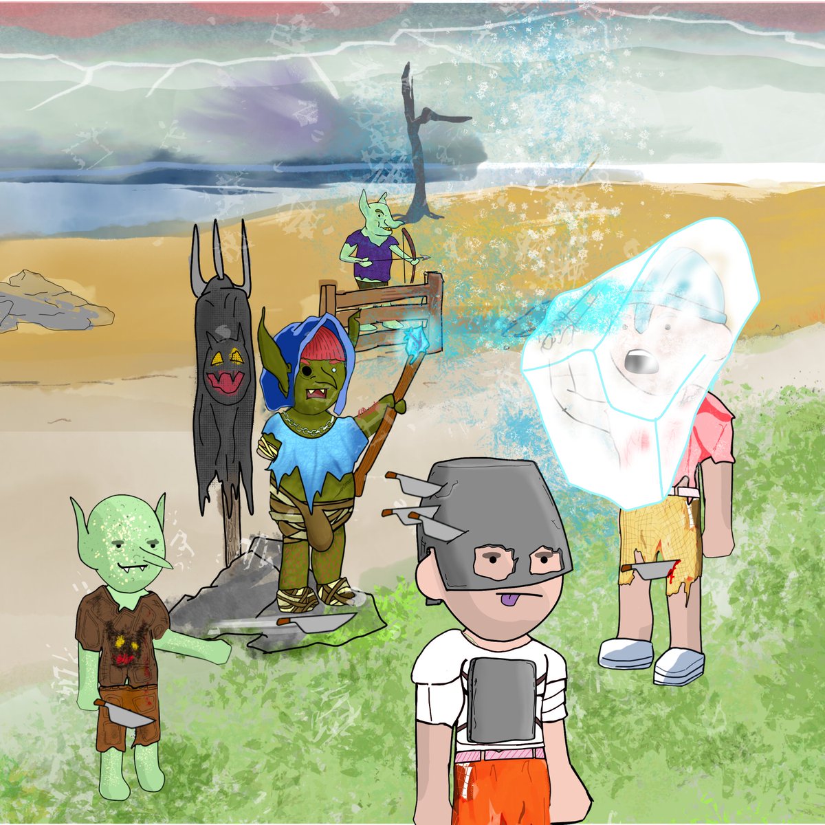 I'm going to share some new things in the works, with no explanation! #algorpgnpc #algofam #algonft #algonfts