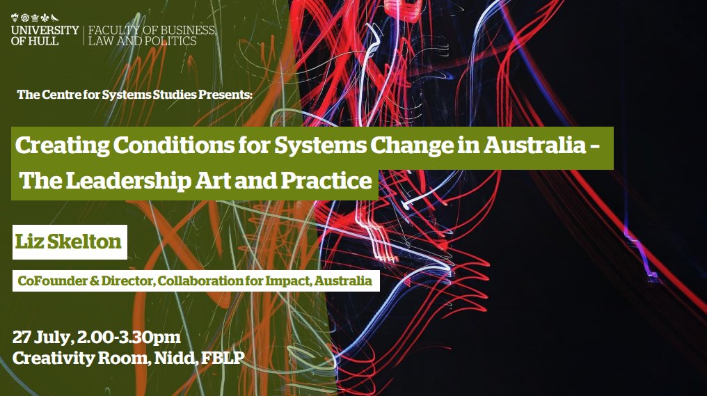 Dr Liz Skelton will be giving a talk on the 27th of July, 2pm, @ The Creativity Room, Nidd Building, FBLP. The event is hybrid and you can follow it online as well. You can register here: 
register.gotowebinar.com/register/32537…
