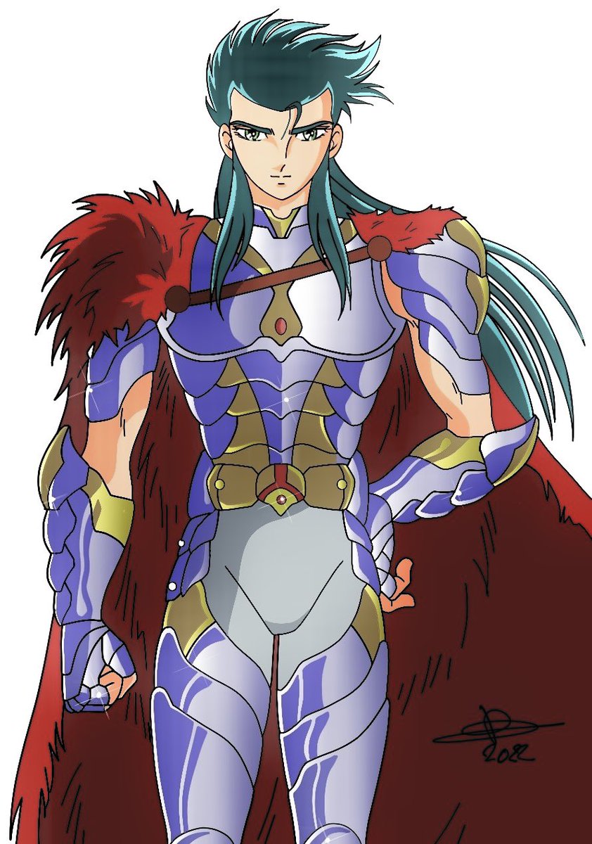 Damsartist1's tweet image. #midgard #twoversions #fanart #saintseiyasgard