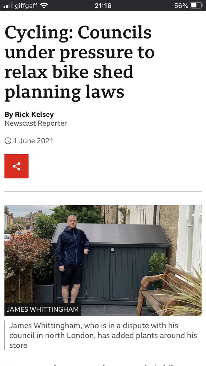 Mrs_K_Coe's tweet photo. @ExeterCycling why are residents of conservation zones still finding planning applications for bike storage a struggle? Can we see more bikes and fewer concrete driveways? @ExeterCouncil @GreenerDevon @LordMayorExeter @DevonCC @SustransDevon @devonclimate @BBCSpotlight https://t.co/XIocCFktNI