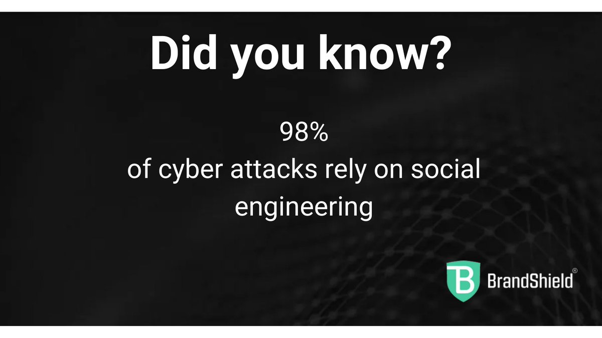 BrandShieldltd's tweet image. In case you didn&apos;t catch it - Cybercriminals like using people&apos;s psychology against them - and that&apos;s what makes social engineering so diabolical! 
So what tools do we have to help you?
hubs.ly/Q01fzDBd0
#BRSD #phishing