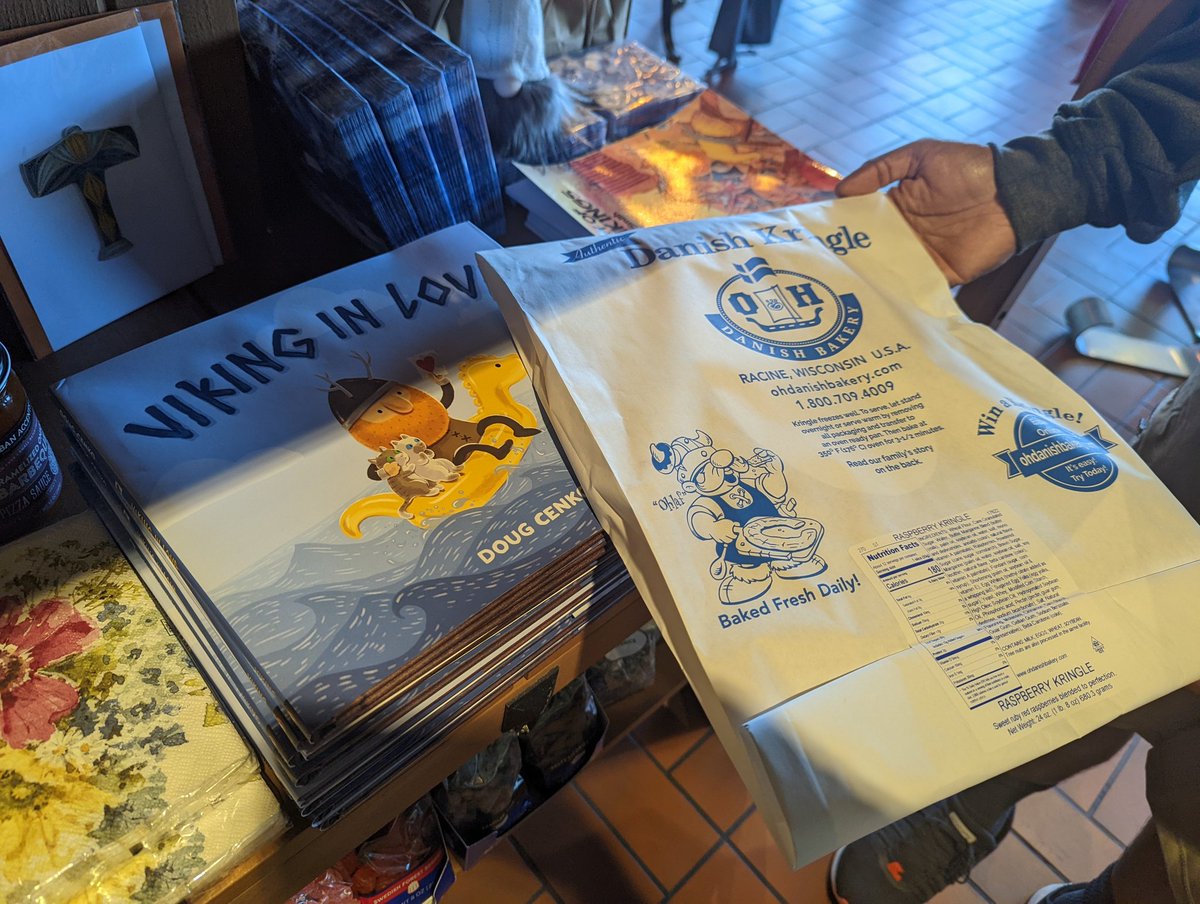 Spotted in Racine Wi! #readlocalillinois <a href="/SCBWI_IL/">SCBWI_IL</a> <a href="/dougcenko/">Doug Cenko</a> <a href="/OH_DanishBakery/">O & H Danish Bakery</a>