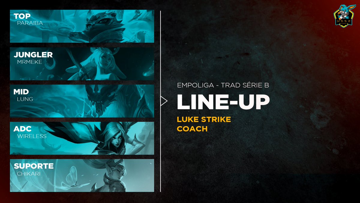 Mônica's Gang S2 e-Sports (@MGS2_eSports) / Posts / X