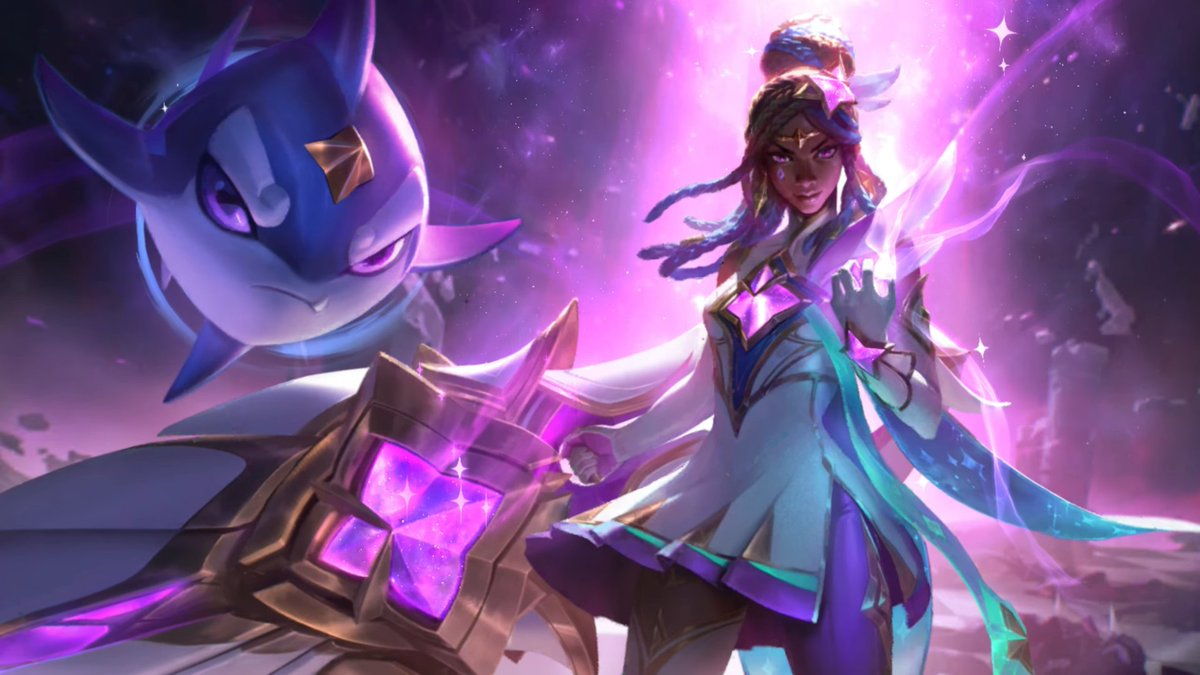 BessWisty's tweet photo. Thank you Wild Rift for bringing the Star Guardian feeling I was missing all these years. https://t.co/VynNIaN6vp
