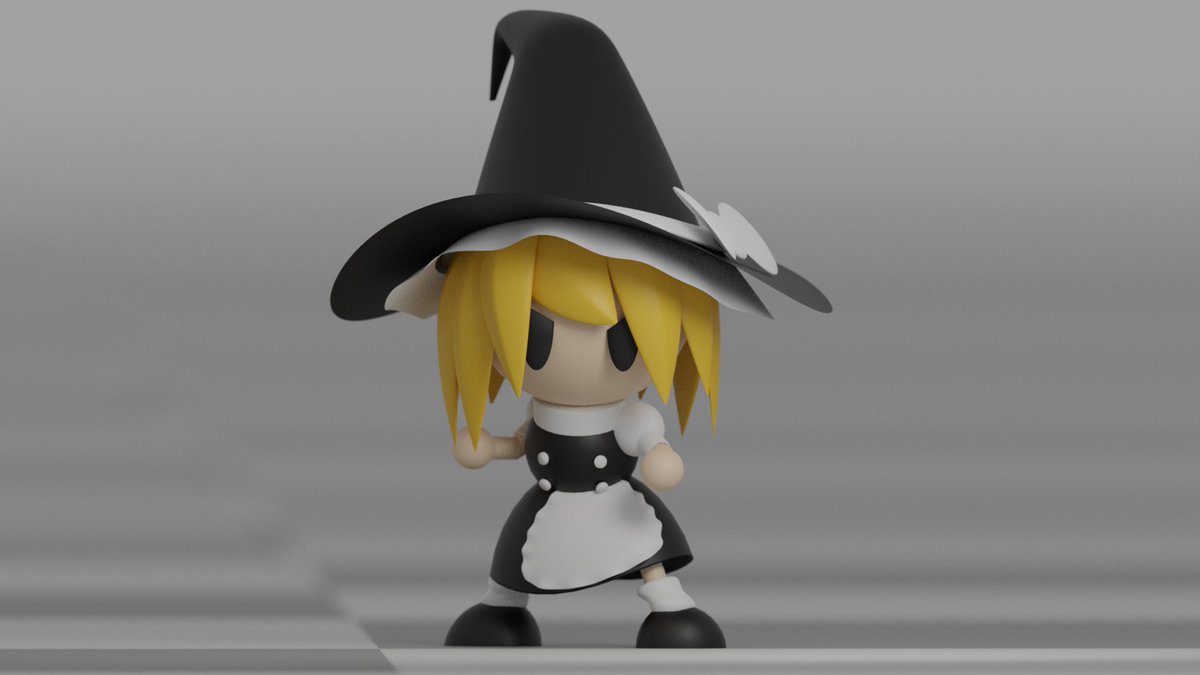 hivec_'s tweet photo. marisa wip https://t.co/aI21Mvk5NN