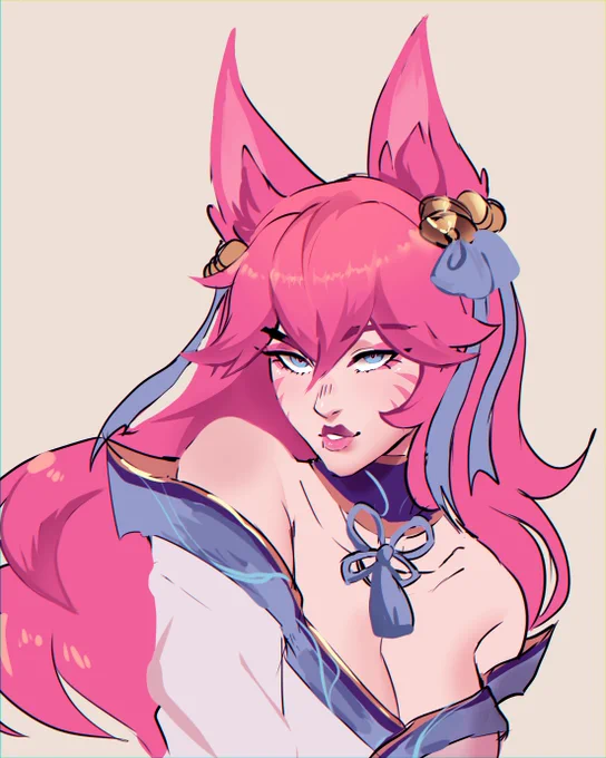 Ahri doodle 
