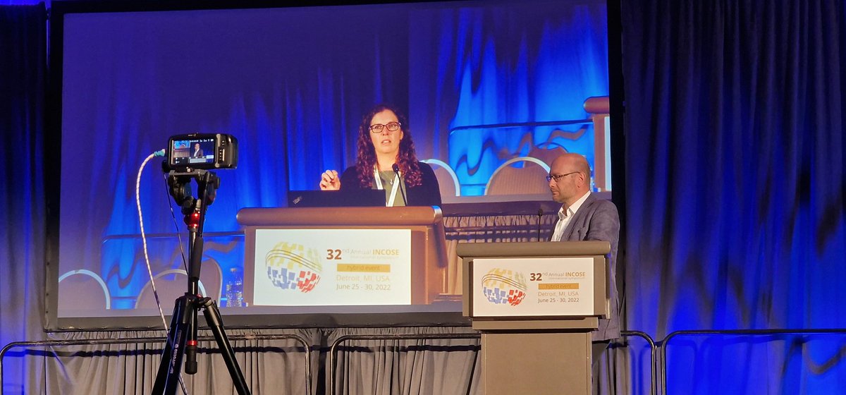 Last presentation of the day at #incoseis. The standard of the content has been high from start to end.