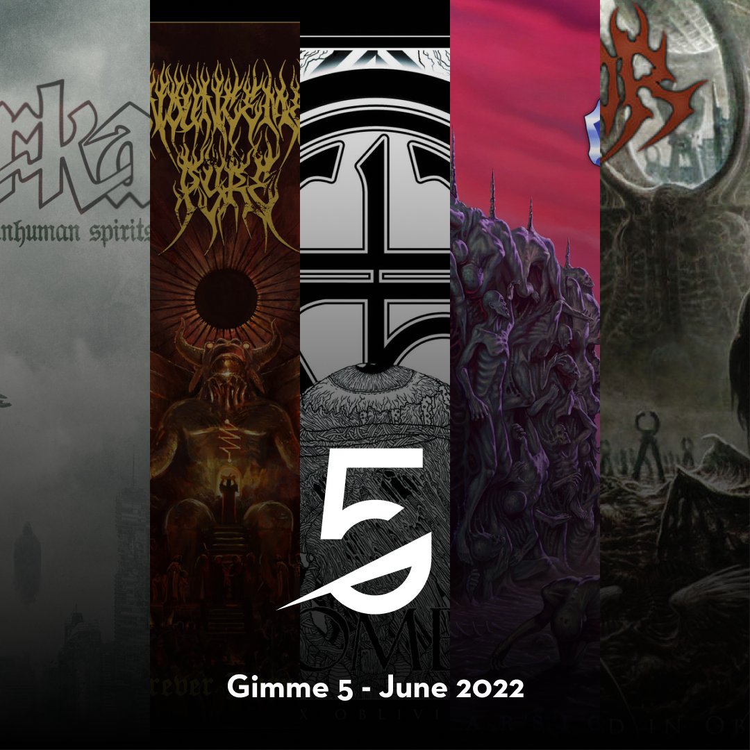 gimmeradio's tweet image. A stacked episode of Gimme 5 is on the horizon as our DJ Jet spotlights five killer new releases &amp;amp; talks to @darkane, #DenouncementPyre, @TOMBS666, #InhumanCondition &amp;amp; #Castrator! Not to be missed!

Tune in TOMORROW 5pm ET/2pm PT! 
👉gimmemetal.app.link/GimmeMetal_soc…