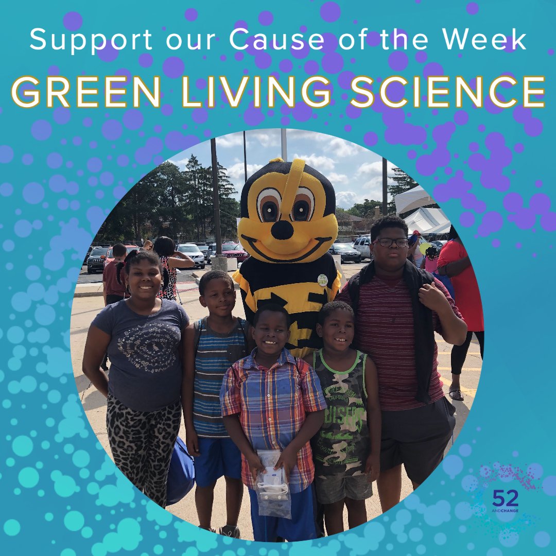 52andC's tweet photo. @GLSDetroit is our microgiving Cause of the Week!  Give a few bucks and learn more about how they are transforming Detroit through environmental education at https://t.co/e94HQBLyiT. $500 match! 
At 52andChange It's about how we give together, not who can give the most.💕 https://t.co/4Z7eSqQEtB