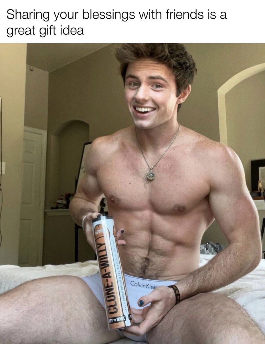 The_Shady_Gay_'s tweet photo. #blessings #cloneawillykit #gift #giftidea #giftideas #calvinklein #shirtlessguys #shirtlessmen #friends #gayfriends #gayboy #gayguy #gaylife #gay #gays #gaymeme #gaymemes https://t.co/lEhYoD1bMc