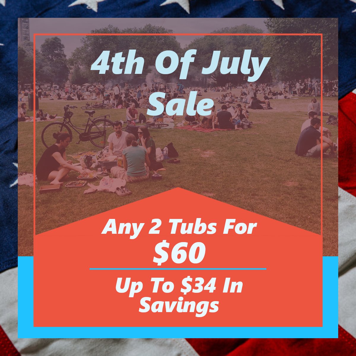 Today is the last day to order any 2 Tubs for $60 and guarantee delivery by the 1st! Our Tubs are perfect for picnics, or family get-togethers, so be sure to take advantage of this sale and get up to $34 off! copperkettlepopcorn.com/apps/bundles/b…