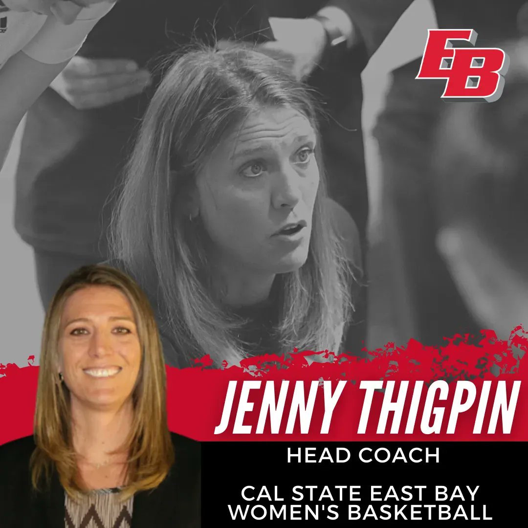 EastBayPioneers's tweet photo. WELCOME JENNY THIGPIN!

Welcome to Cal State East Bay, Jenny Thigpin, who will lead as head coach of @EastBayWBB!

Story: https://t.co/ppAa0OqvPh

#BuildTheBrand @goccaa @WBCA1981 https://t.co/DrfL39qCt9