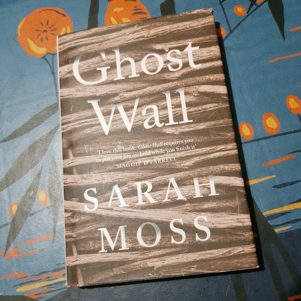 ChrisBoothArt's tweet photo. This must have been good because I sat in the garden and read it in about two hours. These days I'm one of those modern 'struggling with attention' people because I've got too much whirling around in my noggin to sit still. Grrr. #sarahmoss #ghostwall #readingisnice https://t.co/4z2dSniU3n