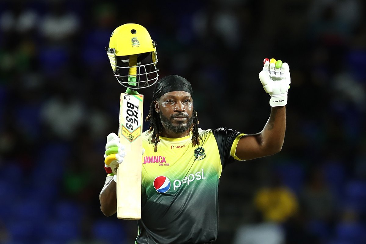 cricinfo's tweet photo. Chris Gayle has opted out of #CPL2022 and will instead turn his focus to '6ixty', a new T10 tournament, scheduled immediately before the CPL season

https://t.co/398HzgXbYF https://t.co/eDpxhWyjnx
