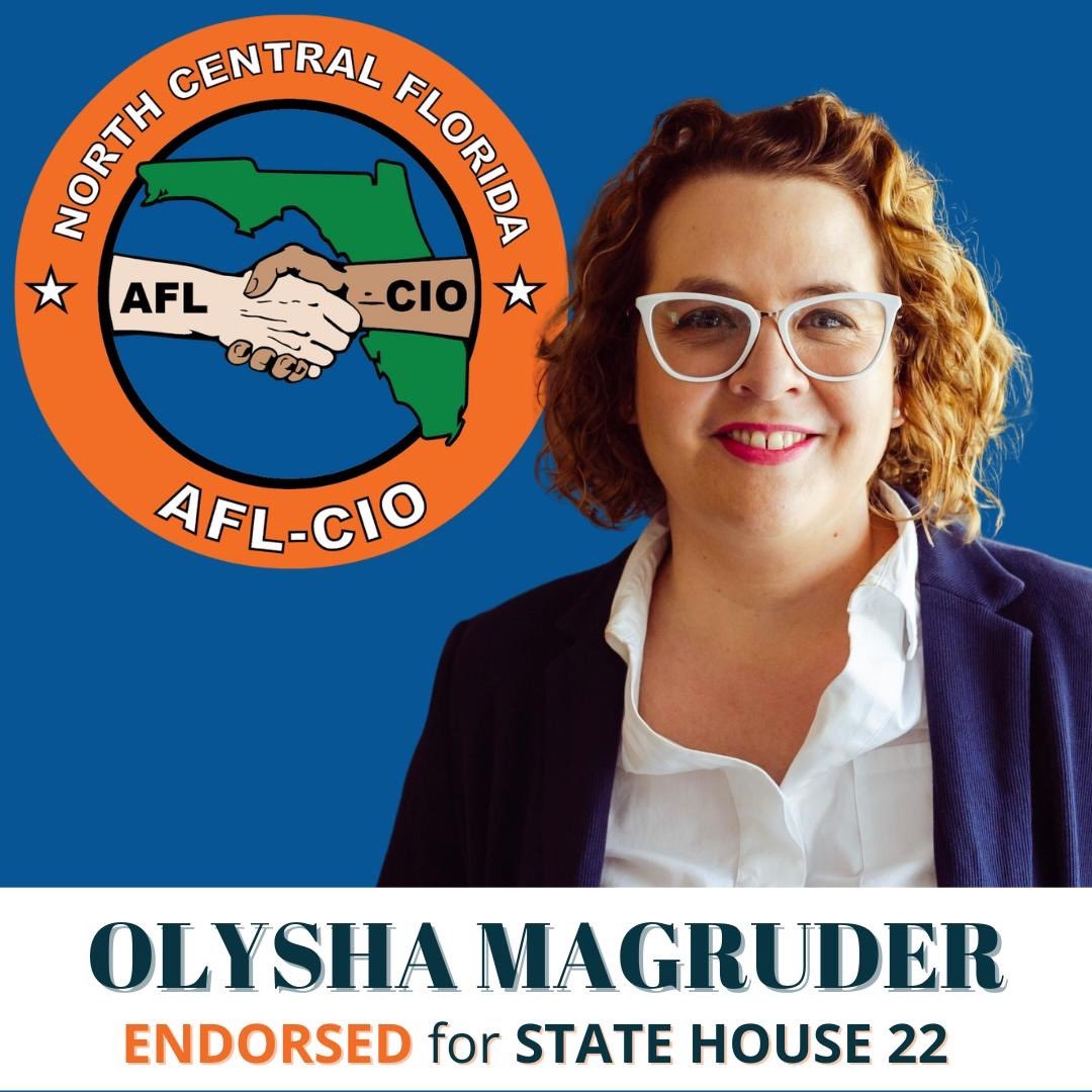 I’m proud to be endorsed by AFL CIO. Our state needs a representative committed to fighting for and protecting our rights as workers. Being the only candidate in this race endorsed by both SEIU and AFL-CIO, the two major labor organizations in our state is an incredible honor.