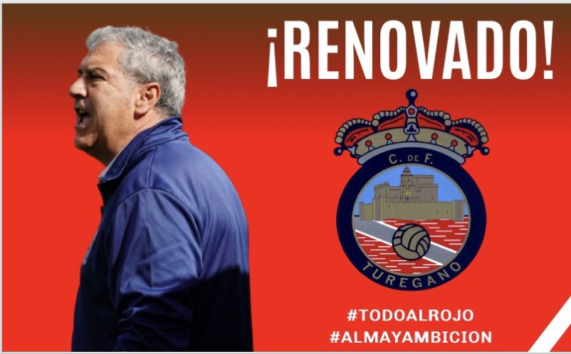 Tureganocf's tweet photo. TUREGANO C.F 2️⃣2️⃣ / 2️⃣3️⃣

🤝 Nuestro mister Luis María Bertó Alborch, más conocido como Luis Bertó, continuará como líder del proyecto la siguiente temporada. 

🍀 Te deseamos la mayor de las suertes. Eres un ejemplo para todo el pueblo 

🔴 #TodoAlRojo 🔴 
⚽️ #AlmayAmbicion ⚽️ https://t.co/0vhlU2uG9y
