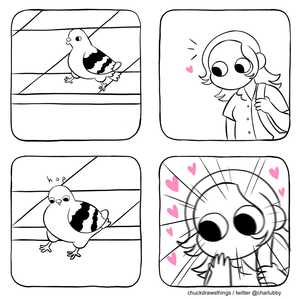 charlubby's tweet image. pigin