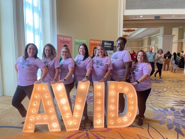 carrieadevaney's tweet photo. Leading, learning &amp; digging deep to provide equity &amp;access for all students! @Avid . We Believe @spiritbelieves that the difference between what is and what could be for our students starts with us! @MsE_teaches @lady_shank @lowercaseT_2020 @TeachingMsO @MrsMathGang @smnationVCS https://t.co/8y9cyk9ve5