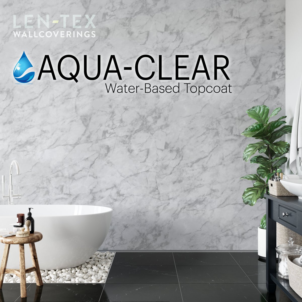 LenTexCorp's tweet photo. All of our #wallcoverings are protected by Aqua-Clear water-based #topcoat!
#protectivetopcoat #wallcovering #vinylwallpaper #contractwallcoverings #commercialwallcoverings #interiordesign #commercialinteriordesign https://t.co/PcCVSQCepF