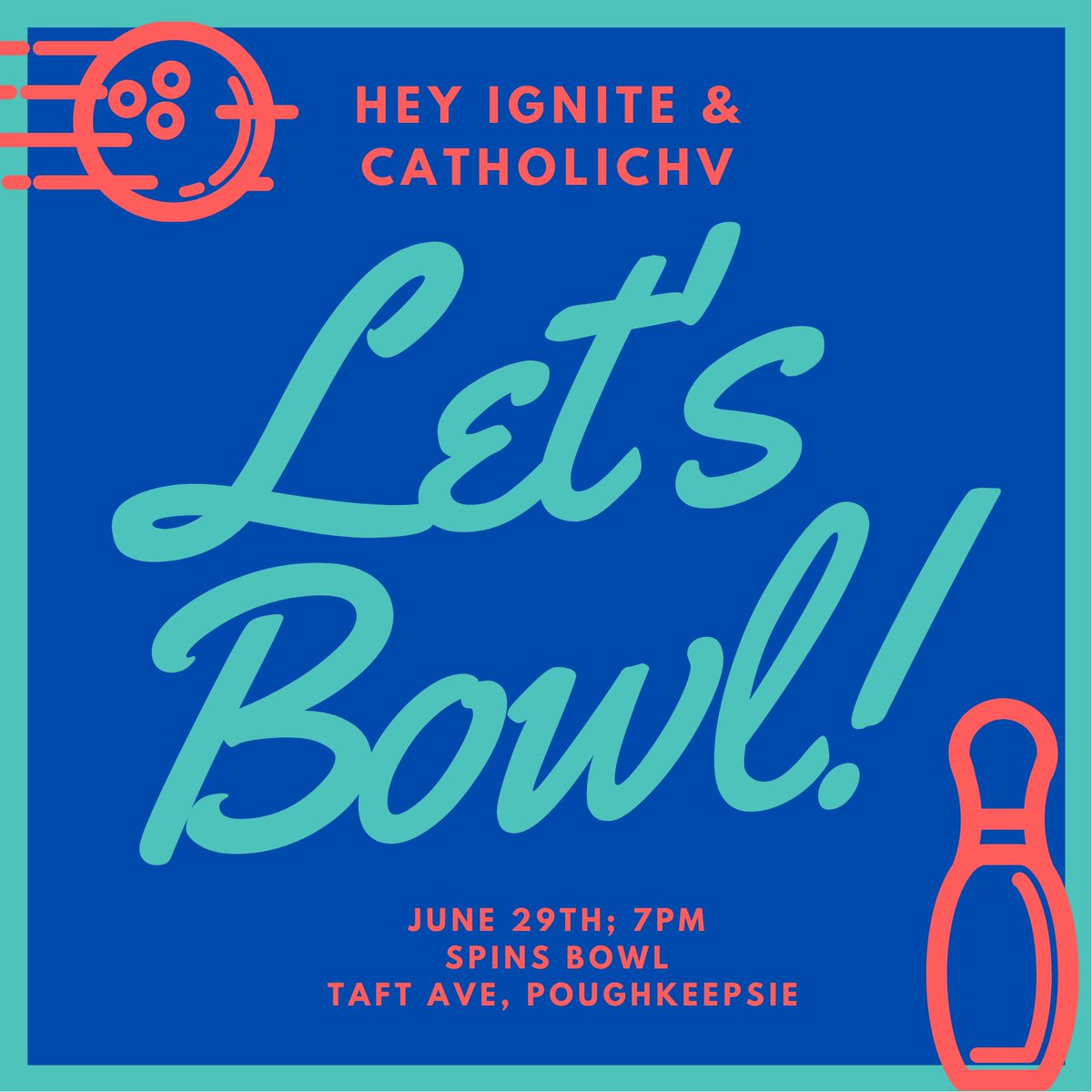 HVCatholicYA's tweet photo. Rosary, Bowling, Volleyball and More! - https://t.co/LWvugWPdgJ

#CatholicHV #HolySpiritCHV #IgniteTruth #CredoYAs #RocklandCountyNY @IgniteTruth @NYCatholicRadio @CatholicNYC @CYFMGarrison https://t.co/t4QkOO3Ksx