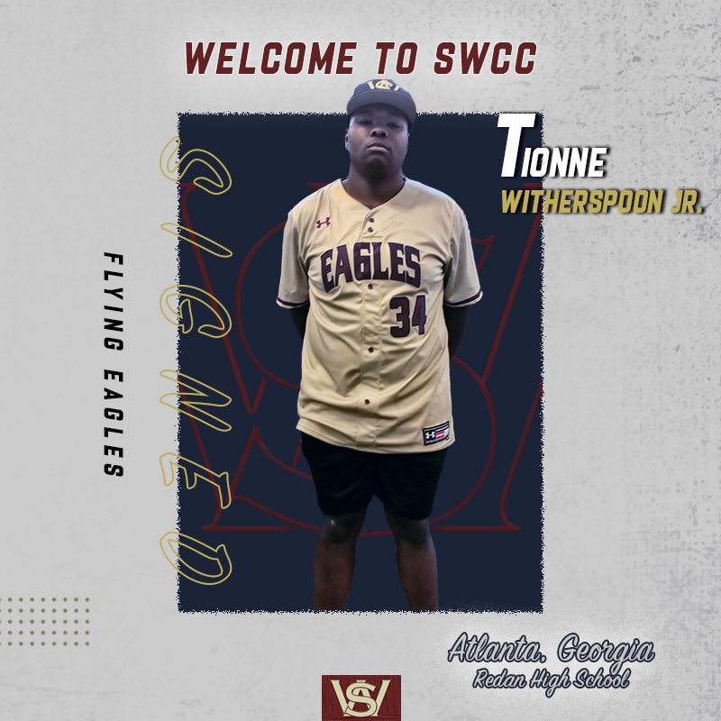 AthleticsSwcc's tweet photo. Excited to welcome three new additions to @BaseballSwcc!

Welcome Tionne, Jake, and Jacob!

#FlyingEagles | @jr_tionne | @Jakemcc_32 | @jacob_ayers3 https://t.co/GWnsFnMSgp