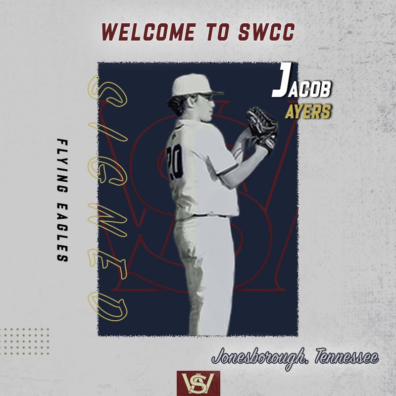 Excited to welcome three new additions to <a href="/BaseballSwcc/">SWCC Baseball</a>!

Welcome Tionne, Jake, and Jacob!

#FlyingEagles | <a href="/jr_tionne/">Tionne Witherspoon J.R. #BIGpapi</a> | <a href="/Jakemcc_32/">Jake McCallister</a> | <a href="/jacob_ayers3/">jacob ayers</a>