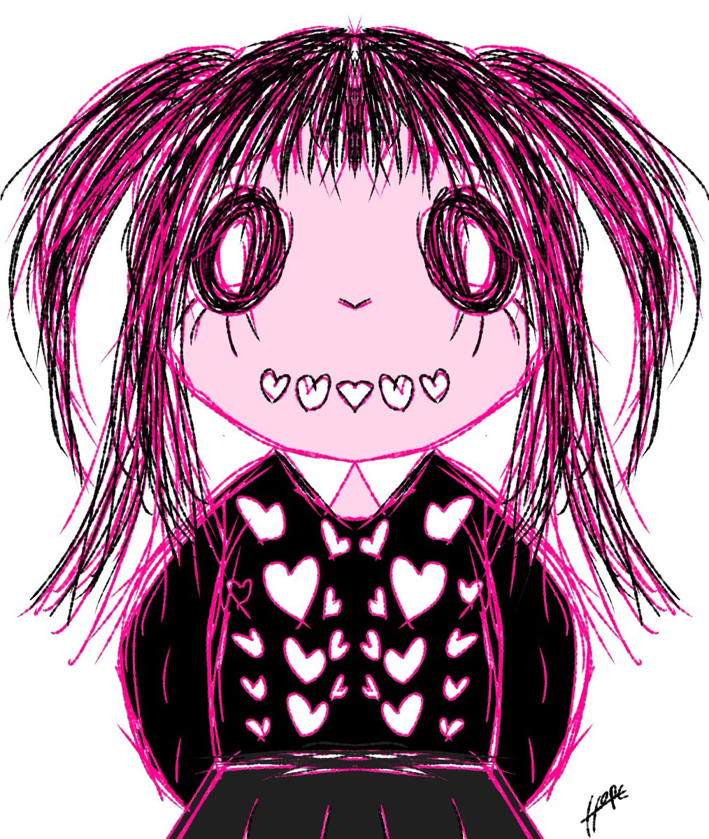 HOPEDPR's tweet photo. heart monster girl https://t.co/VfySkRkkFY