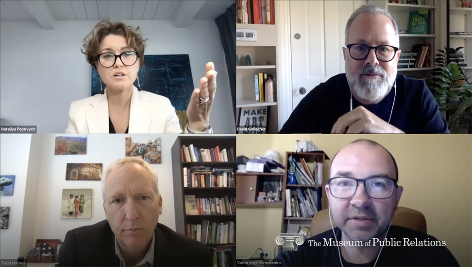 PRCA_AMERICAS's tweet photo. Did you miss our 'Propaganda, Truth, and the Future: Lessons from Ukraine' event with @museumofpr? #UkraineCommsSupport
You can now watch the full replay.
📽️ https://t.co/035ZScNnTk https://t.co/6xsITFs654