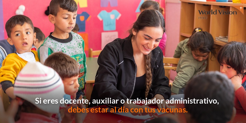 WorldVisionPeru's tweet photo. 🔴 Ante el anuncio del Ministerio de Salud @Minsa_Peru de incremento de casos confirmados de #Covid-19, es importante no bajar la guardia. Si eres estudiante, docente o personal de una institución educativa, sigue las siguientes recomendaciones ⬇️ https://t.co/9ioorYYFW8