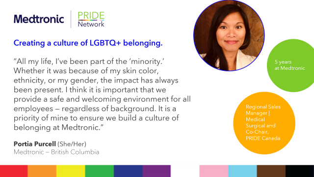 Axchun76's tweet photo. In celebrating PRIDE Month, I'm proud to join with colleagues like Portia in contributing to Medtronic's culture of belonging and building upon its strong foundation. Join us to power the extraordinary. #CareersThatChangeLives #PRIDE #MedtronicEmployee https://t.co/wWJlBPsYSR https://t.co/iM43ke5v1K