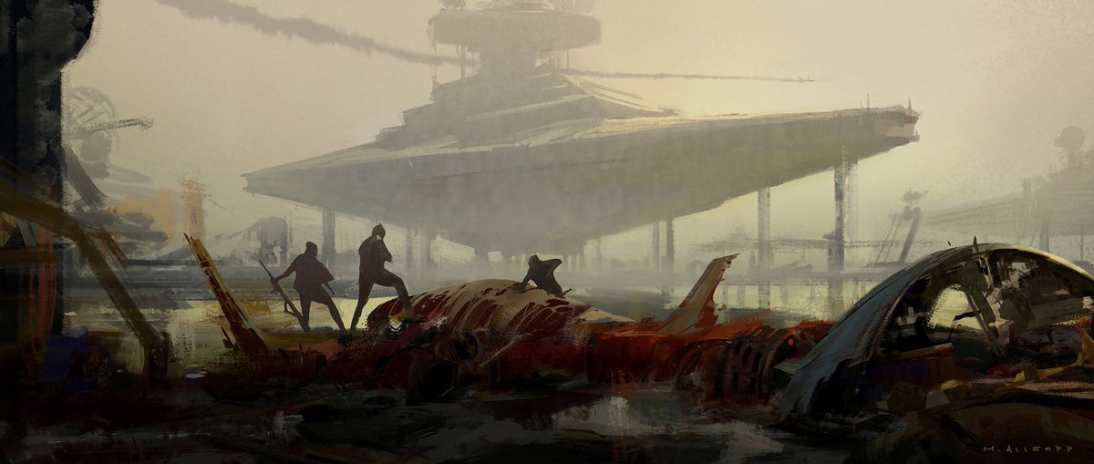 Rogue One: A Star Wars Story concept art by Matt Allsopp