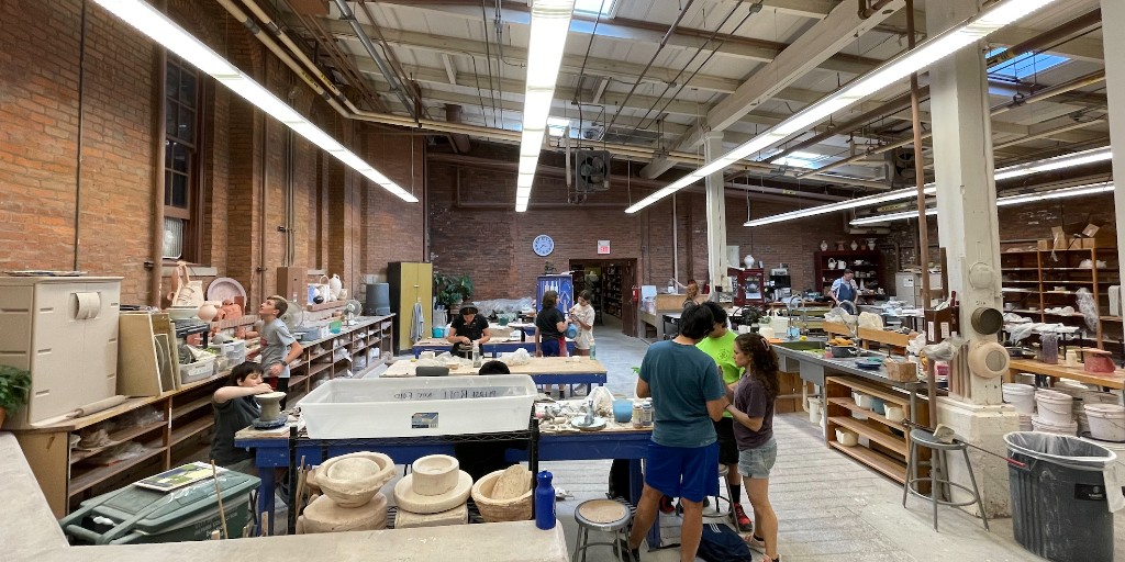 CACColumbus's tweet photo. The Cultural Arts Center is once again hosting "Teen Clay Camp" - giving teens the opportunity to learn all about the wonderful world of ceramics. We can't wait to see what all they create!
.
.
.
#caccreates
@ColsRecParks https://t.co/sVcZ9NlrxM