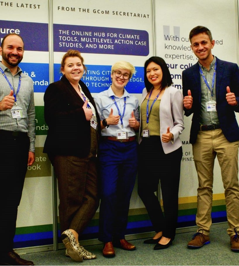 DAIGlobal's tweet photo. Thumbs up to cities and local governments being able to show the global community what ambitious #climate and #energy planning action looks like—at #WUF11 

@EU_Partnerships #GCoM @Mayors4Climate #DAIClimate @WUF_UNHabitat https://t.co/pSqW69uLly