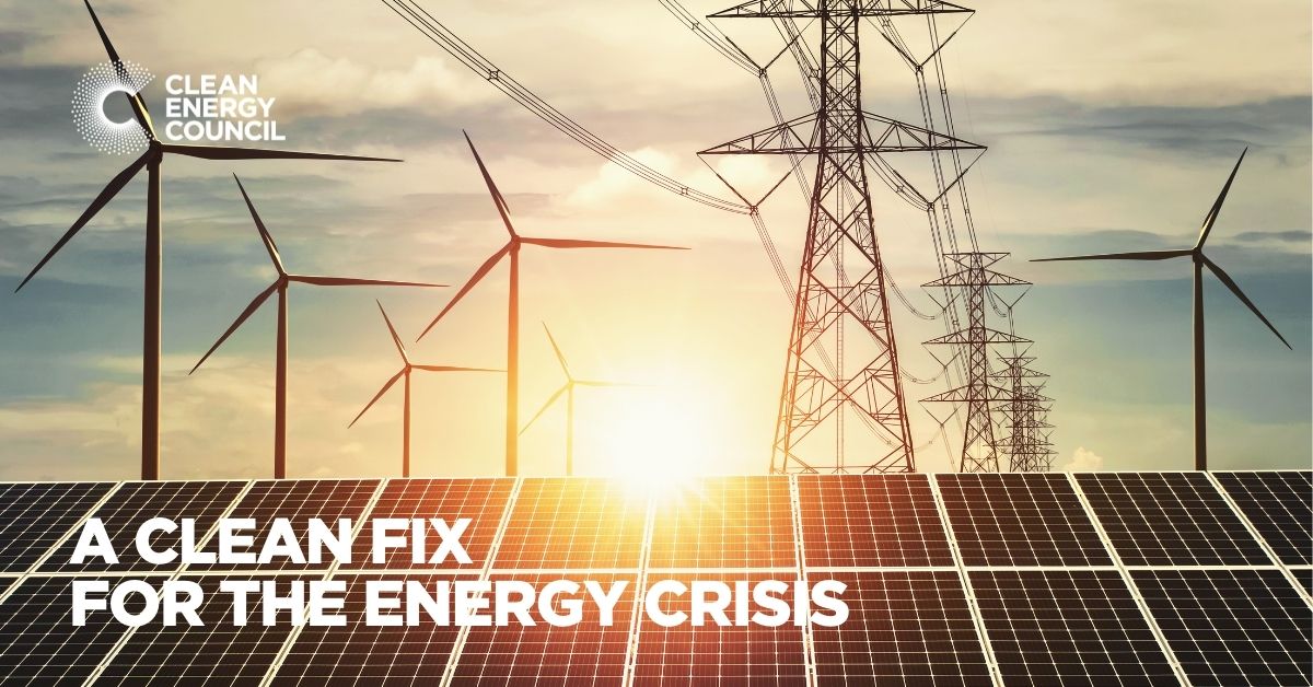 cleannrgcouncil's tweet photo. Clean, low-cost renewable energy and storage is the answer to Australia’s energy supply crisis. Learn more: https://t.co/rUV6tNChIP #CleanEnergyFix #acleanfix https://t.co/ztOOeMXanx
