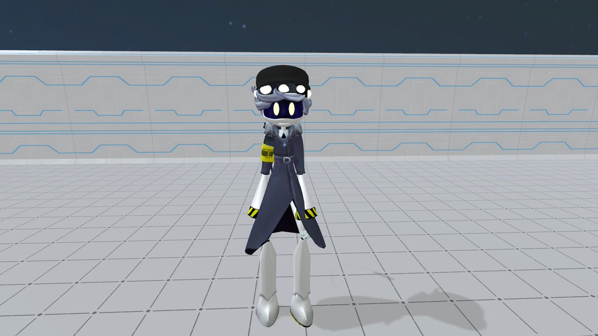 SlenderKidz's tweet photo. Serial Designation N in Battle Discs R4.
#GlitchProductions #Glitch #MurderDrones #MurderDrone #DisassemblyDrones #DisassemblyDrone #SerialDesignationN #N #Drones #Drone #Robots #Robot #VirtualRealityChat #VRChat #VirtualReality #VR https://t.co/8Cj1b9n3y5