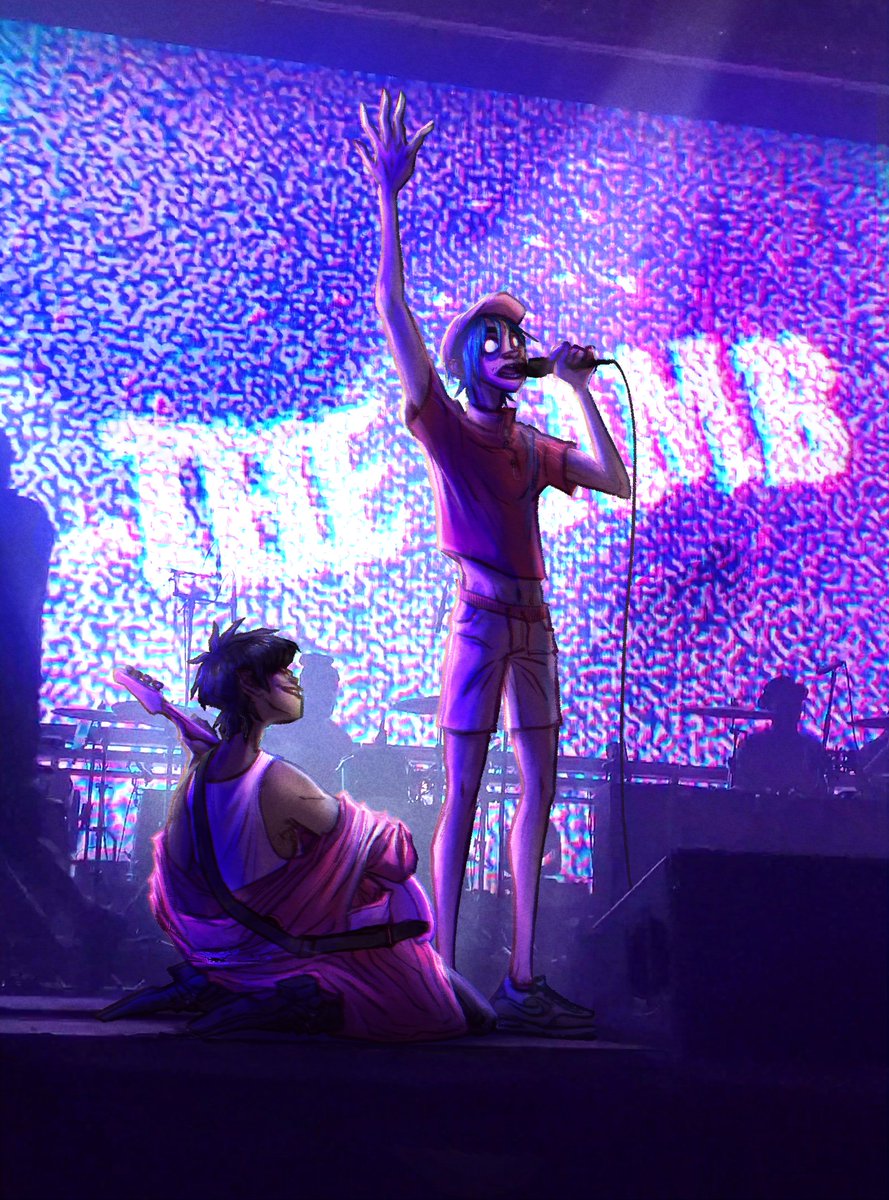 cyborgmudz's tweet photo. THEY TAUGHT THEMSELVES TO BE OCCULT #THELASTCULT
#GORILLAZ https://t.co/y5zm8Oej2d