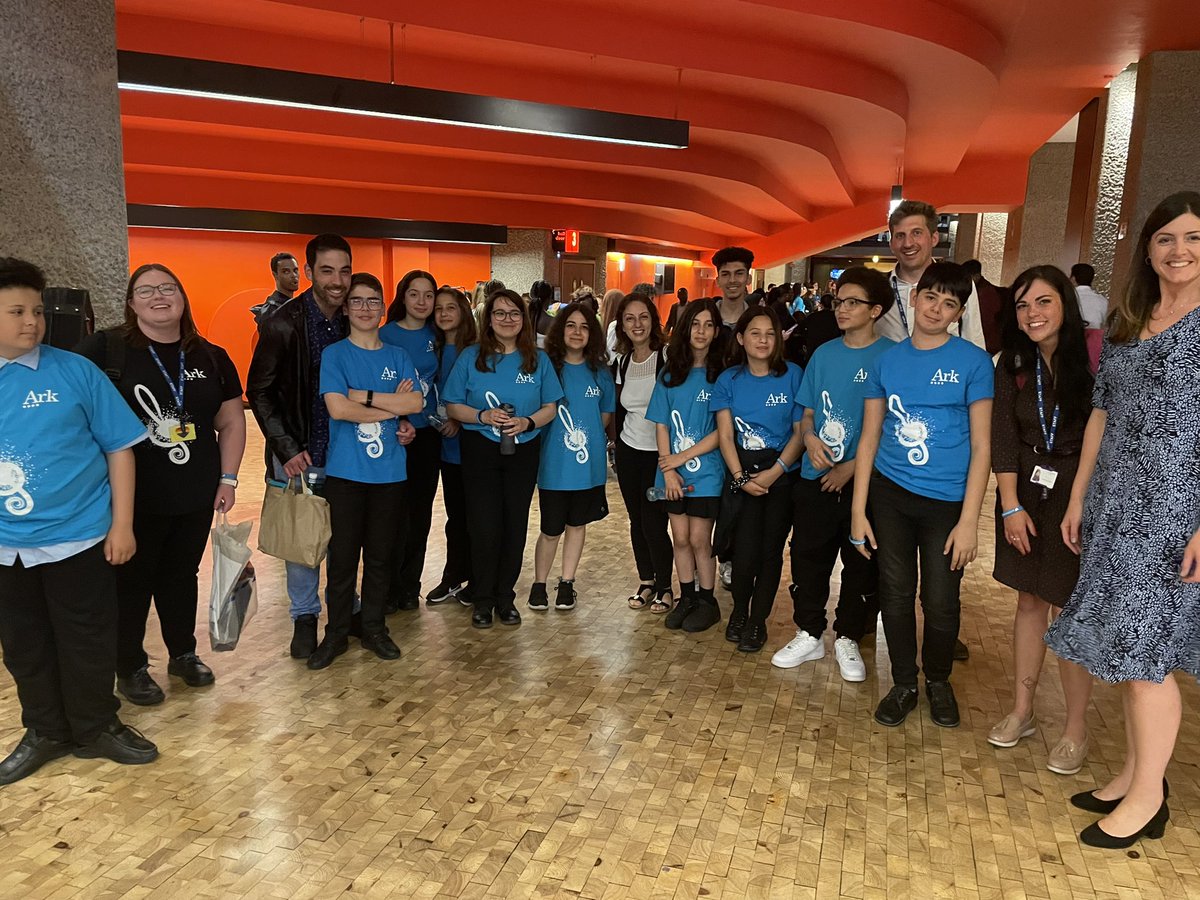 What a treat on a Monday evening to watch our wonderful AJK students perform at the Barbican as part of the <a href="/ARKSchoolsMusic/">ArkSchoolsMusic</a> Gala! Very proud Headteacher!!