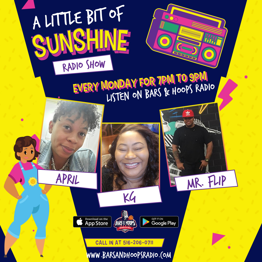 ALittleBitOfSu3's tweet photo. Don't forget to tune in this Monday for The Little Sunshine Show. LISTEN ON BARS &amp; HOOPS RADIO, download the app
_⁣⁣⁣
_⁣⁣⁣⁣⁣⁣⁣⁣⁣⁣⁣⁣
#alittlebbitofsunshineradioshow #radio #radioshow #tunedin #alittlebitofsunshine #blackradioshow #blackradiohost https://t.co/QOCadEUOc3