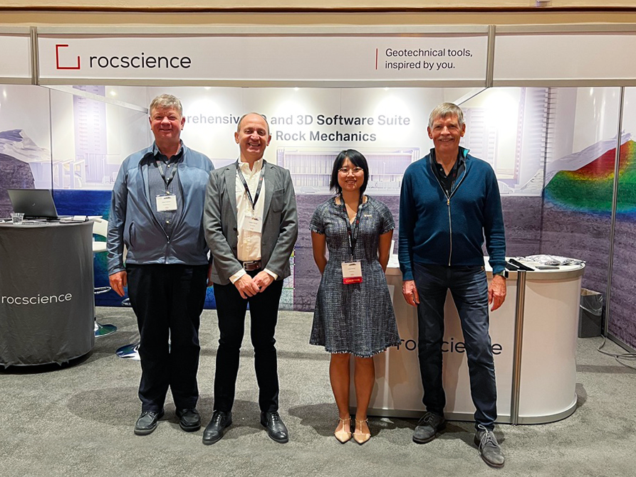 Rocscience's tweet photo. We are at ARMA 56th US Rock Mechanics / Geomechanics Symposium in Santa Fe. Visit our booth to discuss our latest developments with Dr. John Curran, Dr. Thamer Yacoub, Dr. Brent Corkum, and Dr. Grace Huang
.
#Rocscience #GeotechnicalConference #SantaFe #GeotechnicalSoftware https://t.co/9mBmjnQ9hN