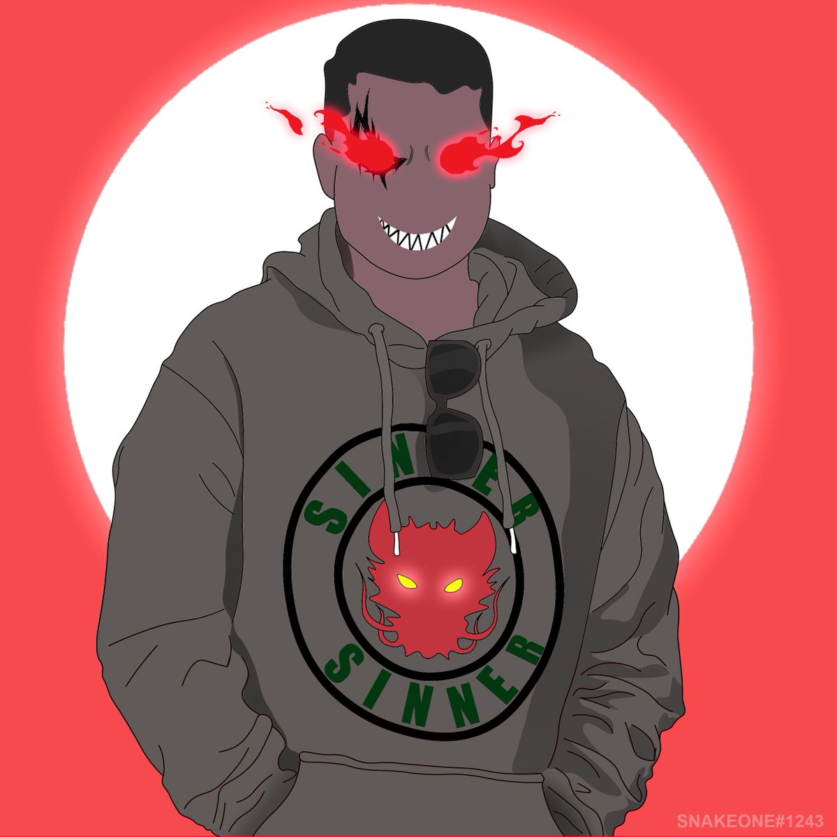 So.. I took one of <a href="/BrotherAli10/">Ali</a> photos and made this fanart for <a href="/operationSIN/">operationSIN</a>  Hope you like it fam
<a href="/HatoETH/">Hato</a> <a href="/NFTLlama/">NFT Llama</a> <a href="/Jacktavo/">Jacktavo</a> <a href="/NFTCheetah/">nftcheetah.eth</a> 
 #WeAreSINNERS #SINNERS #SINNERSFAM #SINNERSsupportSINNERS