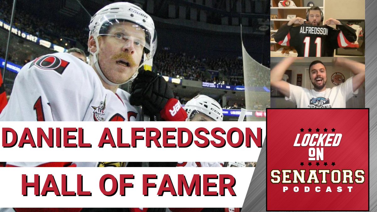 SensCentral's tweet image. #LOSP June 27, 2022 - Ep. 589

OTTAWA @SENATORS LEGEND DANIEL ALFREDSSON WILL BE INDUCTED TO THE HOCKEY HALL OF FAME!!!

🔗linktr.ee/LockedOnSenato…

📺Subscribe on @YouTube! 
@HockeyHallFame #Sens #GoSensGo
#NHL @LockedOnNetwork #HockeyTwitter

@RossLevitan | @brandonpiller1