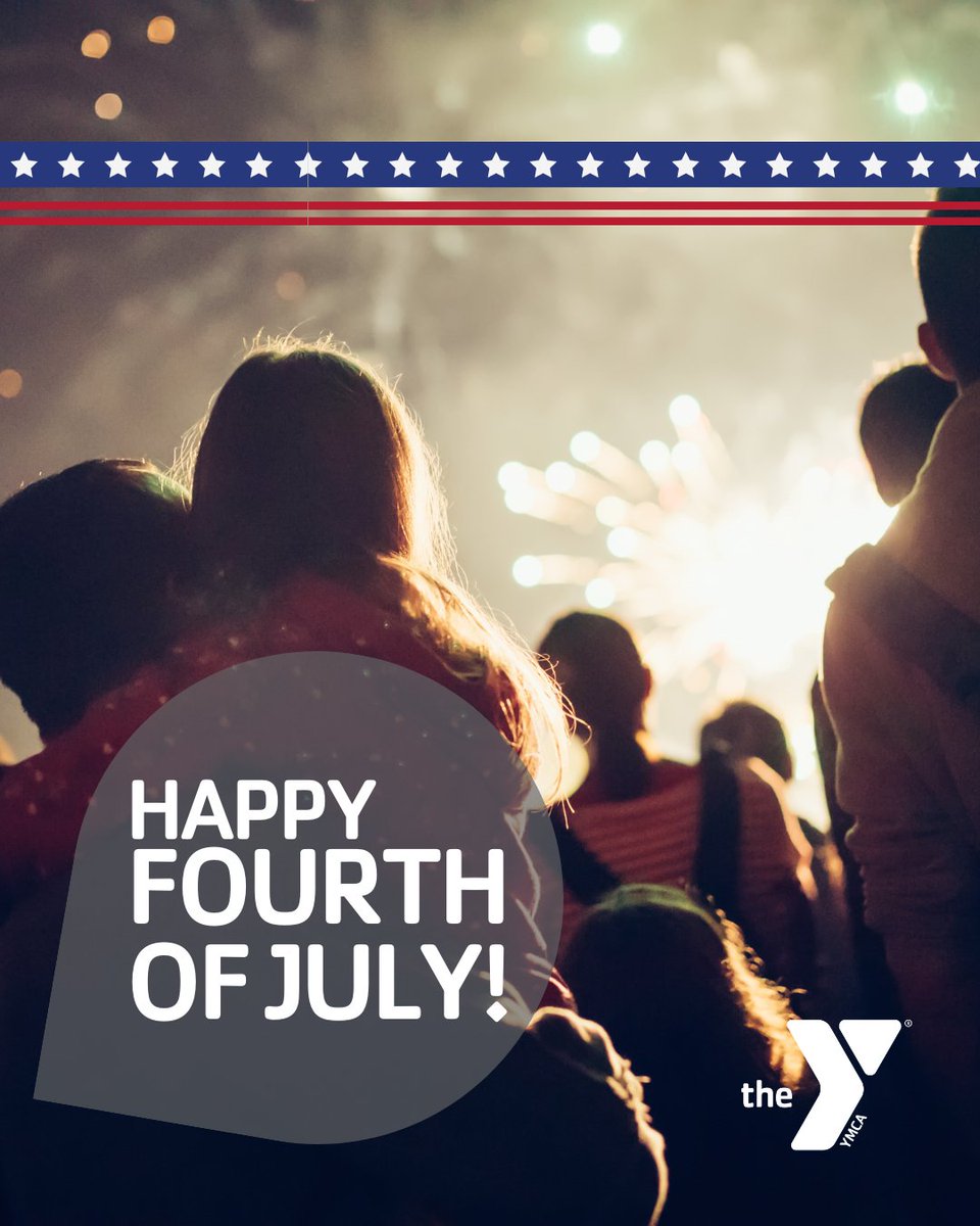Countryside YMCA will be CLOSED Monday, July 4th in observation of Independence Day.

The outdoor pool at our Lebanon facility will be OPEN July 2nd, 3rd and 4th from 12-5pm weather permitting. Happy Fourth, everyone!