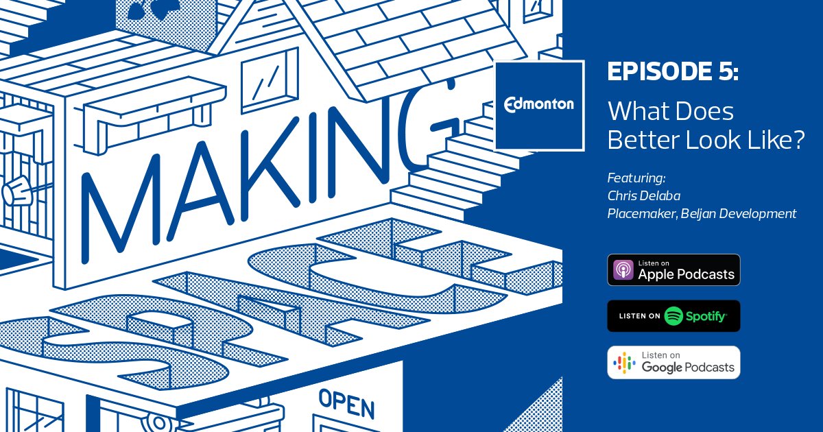 Chris Dulaba @CALLIDUSDevMgmt from <a href="/Beljandevt/">Beljan Development</a> is a place maker — he's all about making places for people. 🏗️

Tomorrow, join us for the last episode of the #MakingSpaceYEG podcast series where Chris walks us through a building that celebrates its past in order to move forward.