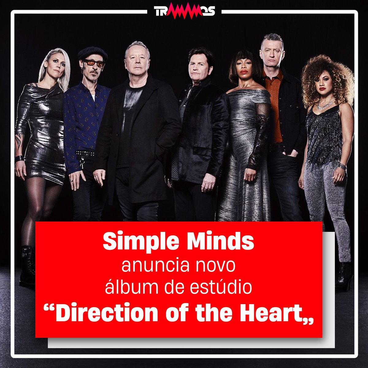 Tramamos's tweet photo. O #SimpleMinds anuncia o lançamento de “#DirectionOfTheHeart”, seu décimo oitavo álbum de estúdio, para o próximo dia 21 de outubro.
O disco é antecipado pelo single “#VisionThing...https://t.co/mTnkIXMfbV https://t.co/EgrWHzHylg