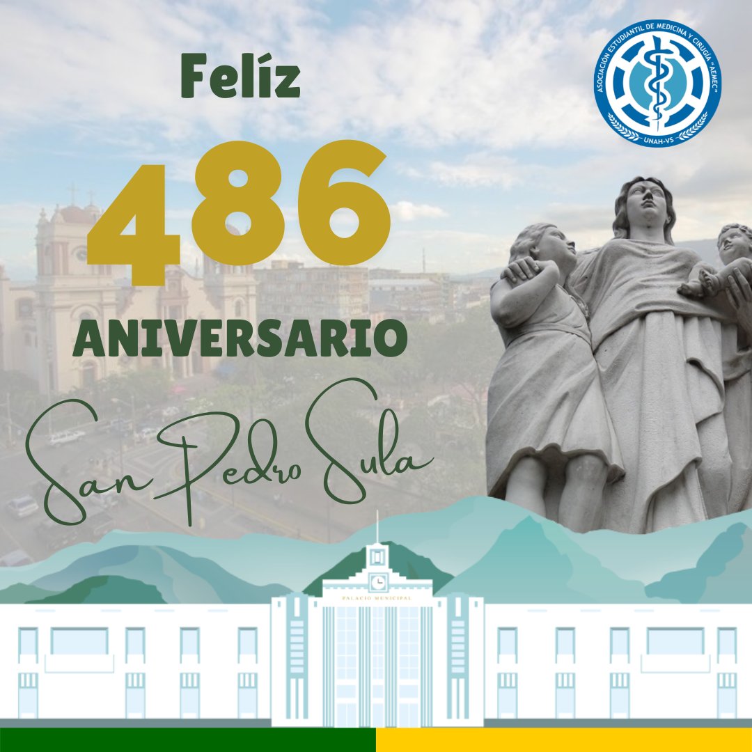 San Pedro Sula, la segunda ciudad más grande del país está de aniversario. Su progreso le ha conseguido el título de la capital industrial de Honduras.

Fundada el 27 de junio de 1536 por Pedro de Alvarado con el nombre de San Pedro de Puerto Caballos.