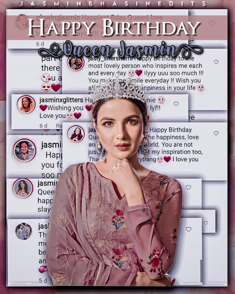 Fainat_nNoor's tweet photo. Happy birthday to the one and only Jasmin Bhasin! 🥳 #JasminBhasin #JasminsBdayWeek  #HappyBirthdayJasminBhasin https://t.co/7VqhWeioTy