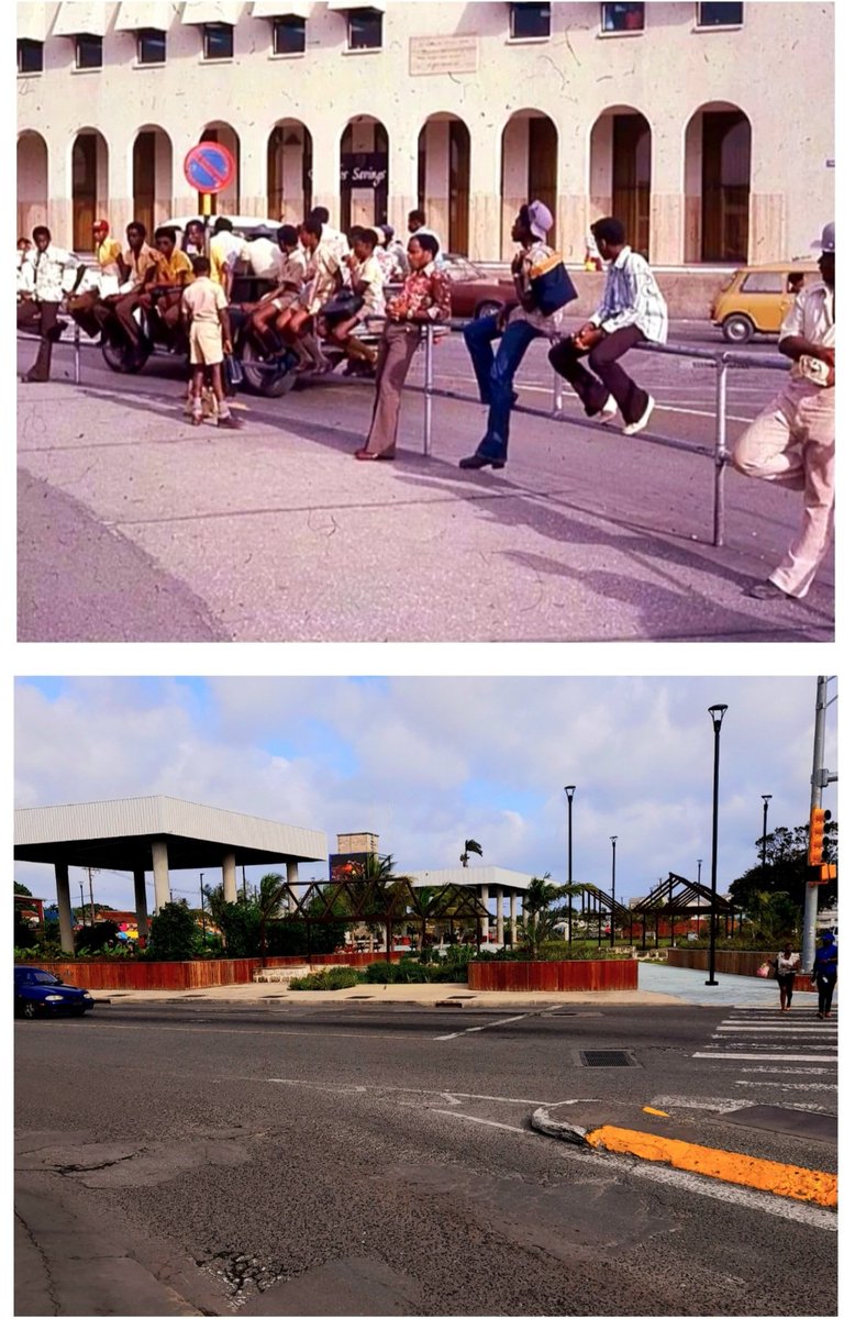 FactsBarbados's tweet photo. Bridgetown then 1977 
Bridgetown now 2022
45 years 

#Bridgetown #Barbados https://t.co/Oua7HYvdXm